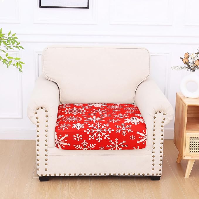 hyha Printed Couch Cushion Covers, Floral Sofa Covers Washable - Image 6