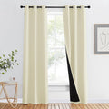 NICETOWN Living Room Completely Shaded Draperies, Privacy Protection & Noise by NICETOWN