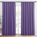 NICETOWN Blackout Curtains Window Draperies, Lilac Purple, 70 by 95 inches Long by NICETOWN