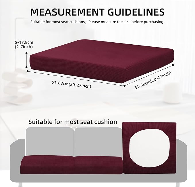 Outdoor Cushion Covers Set, Replacement - Image 2