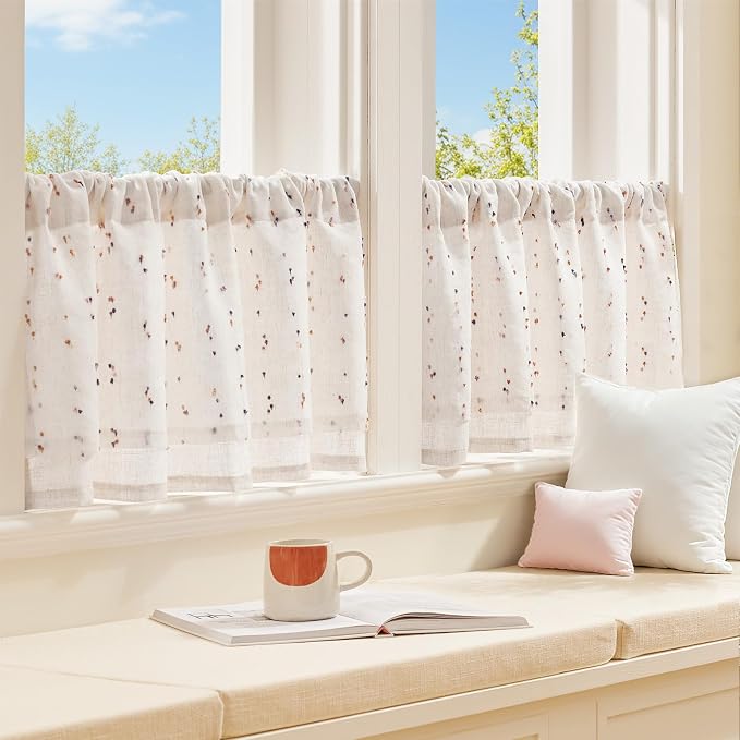 jinchan Kitchen Valance Curtain - Image 3