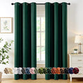 MIULEE Hunter Green Blackout Curtains by MIULEE