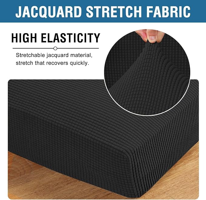 H.VERSAILTEX Super Stretch Individual Chaise Cover Sectional Couch Covers - Image 4