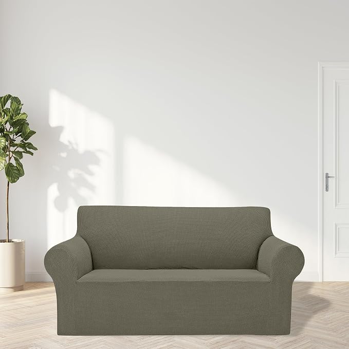 Cupuamon 2026 New Stretch Loveseat Sofa Slipcovers Couch Cover - Image 3