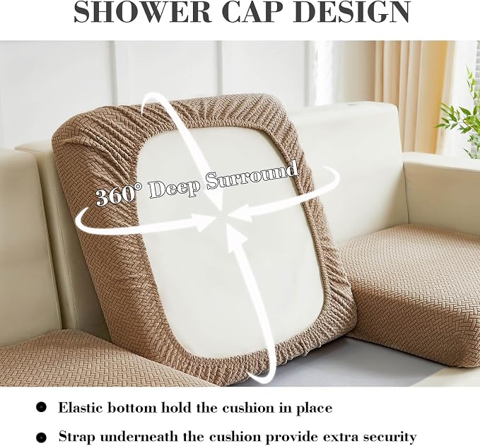 Sofa Covers Couch Covers for Sofa Pet Friendly Couch Cushion Covers Universal - Image 3
