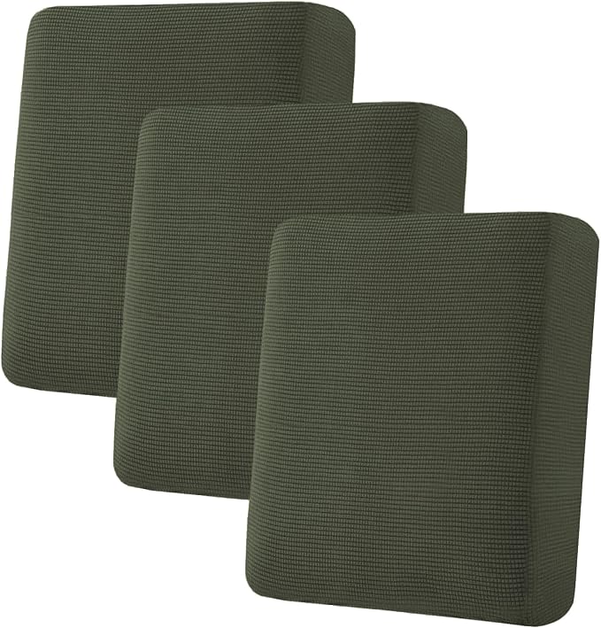 H.VERSAILTEX Super Stretch Individual Seat Cushion Covers Sofa Covers Couch by HVERSAILTEX