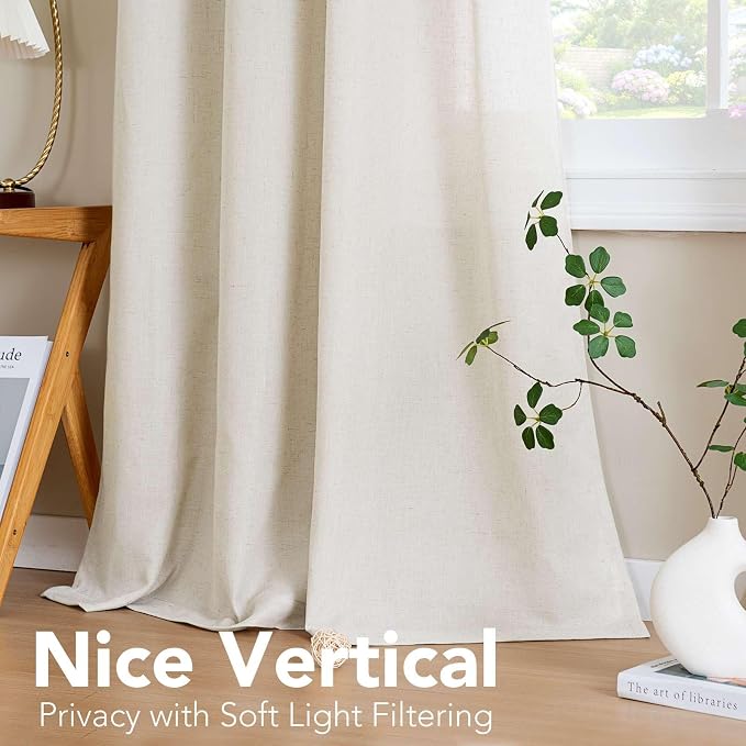 H.VERSAILTEX Elegant Natural Linen Blended Energy Efficient Light Filtering - Image 7