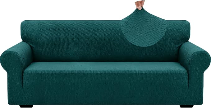 ZNSAYOTX 1 Piece Jacquard Couch Covers by ZNSAYOTX