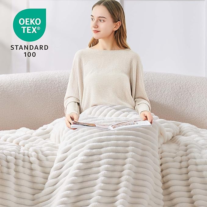 BEDELITE Fleece Throw Blanket for Couch - Image 3