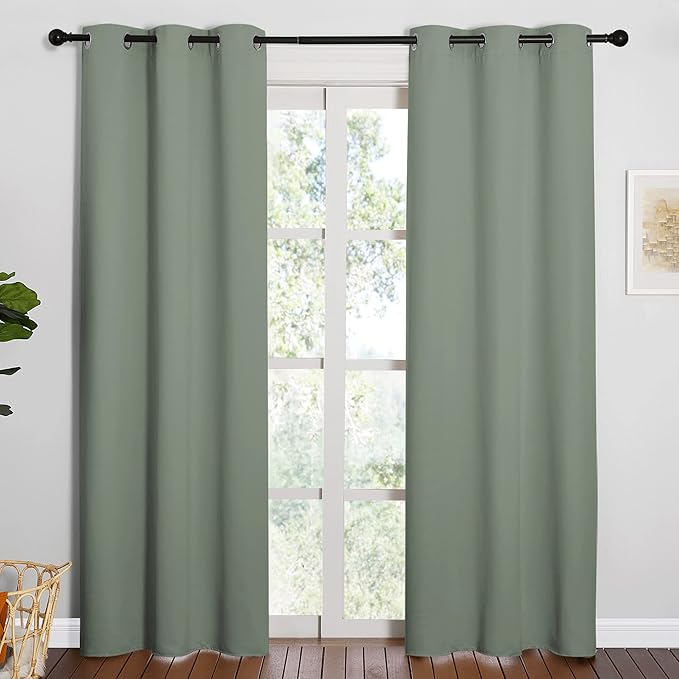 NICETOWN 84 inches Blackout Curtains by NICETOWN