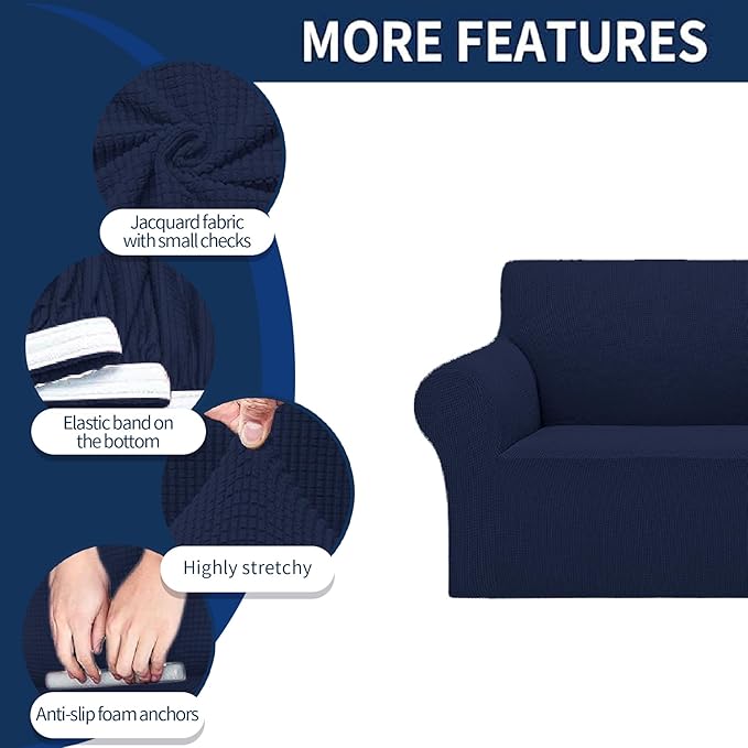 Cupuamon 2026 New Stretch Oversized Sofa Slipcovers Couch Sofa Cover - Image 4