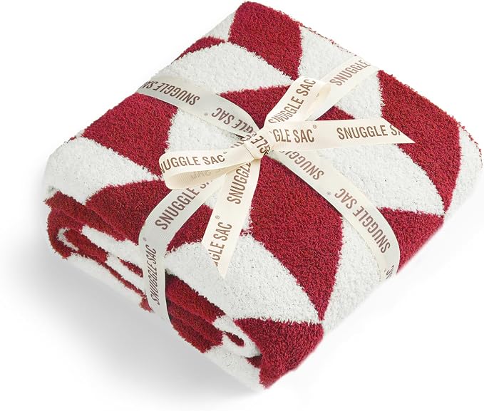 Snuggle Sac Christmas Red Blankets - Image 5