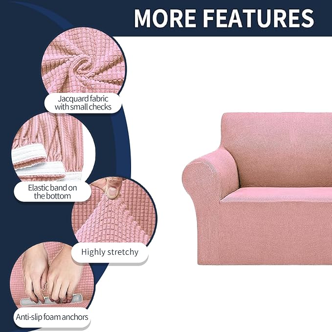 Cupuamon 2026 New Stretch Chair Sofa Slipcovers Couch Cover - Image 4