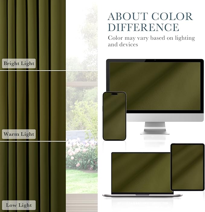 PONY DANCE Blackout Kitchen Curtains - Image 7