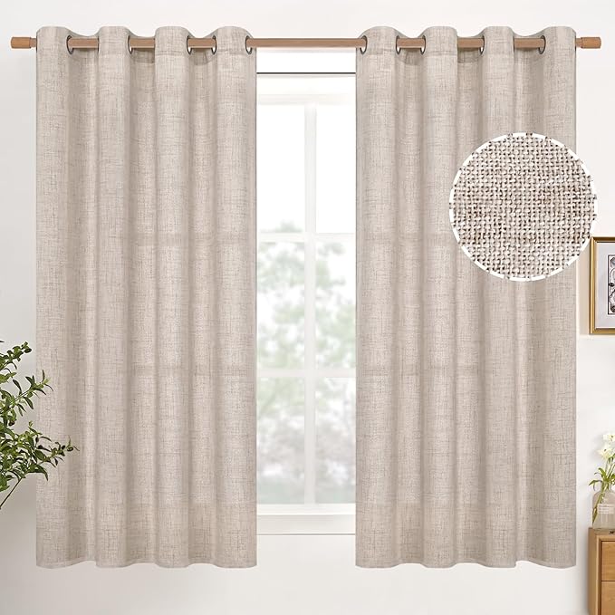 YoungsTex Natural Linen Curtains by YoungsTex