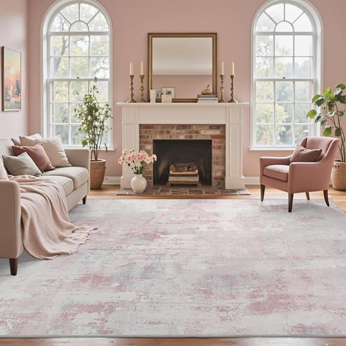 8x10 Ft Large Area Rugs for Living Room, Soft Non-Slip Washable Rugs Modern - Image 2