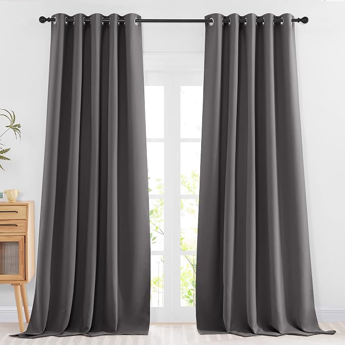 NICETOWN Bedroom Blackout 102 inch Curtains by NICETOWN