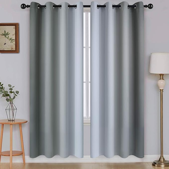SimpleHome Ombre Room Darkening Curtains by SimpleHome