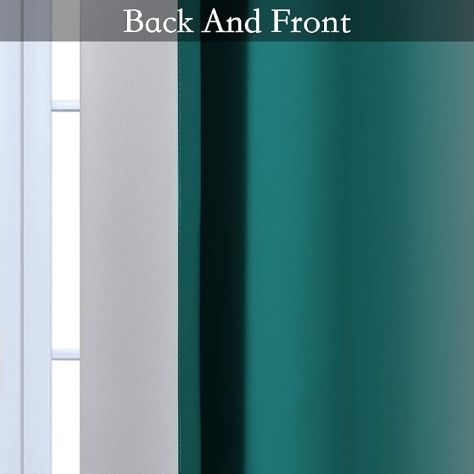 SimpleHome Ombre Room Darkening Curtains - Image 5
