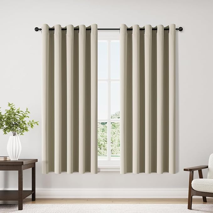 ChrisDowa Blackout Curtains 70 inches Wide by ChrisDowa