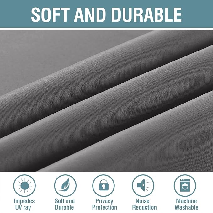 H.VERSAILTEX Blackout Curtain for Living Room Thermal Insulated Window - Image 4