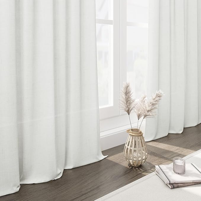 Extra Wide 100 Inch Linen Curtains - Image 6