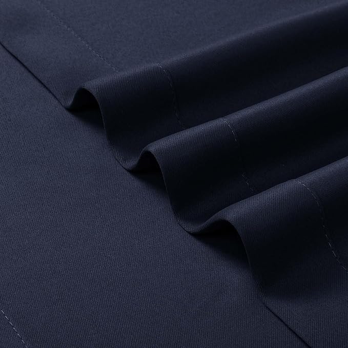 Chyhomenyc Navy Blue Blackout Valances - Image 9