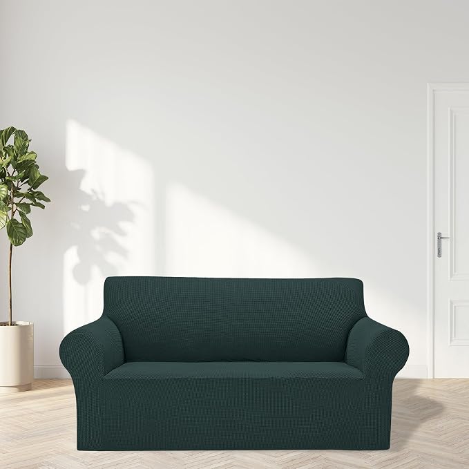 Cupuamon 2026 New Stretch Loveseat Sofa Slipcovers Couch Cover - Image 3