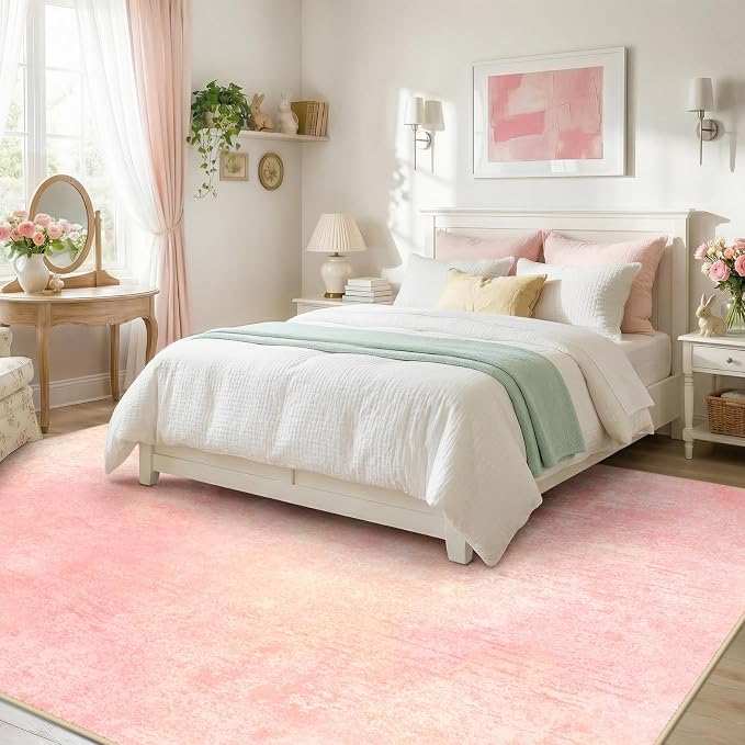 RELEANY Washable 6'x9' Abstract Area Rug - Image 4