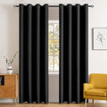 MIULEE Blackout Curtains Room Darkening Thermal Insulated Drapes Solid Window by MIULEE