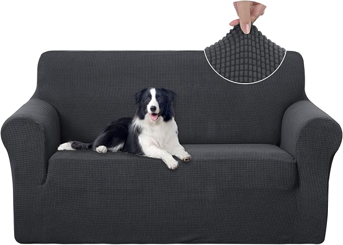 U-NICE HOME Loveseat Cover Stretch Couch Cover Sofa Cover Sofa Slipcover by U-NICEHOME
