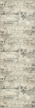 2x5 Washable Runner Rug：Modern Abstract Soft Carpet Ash Brown | by FXRHLP
