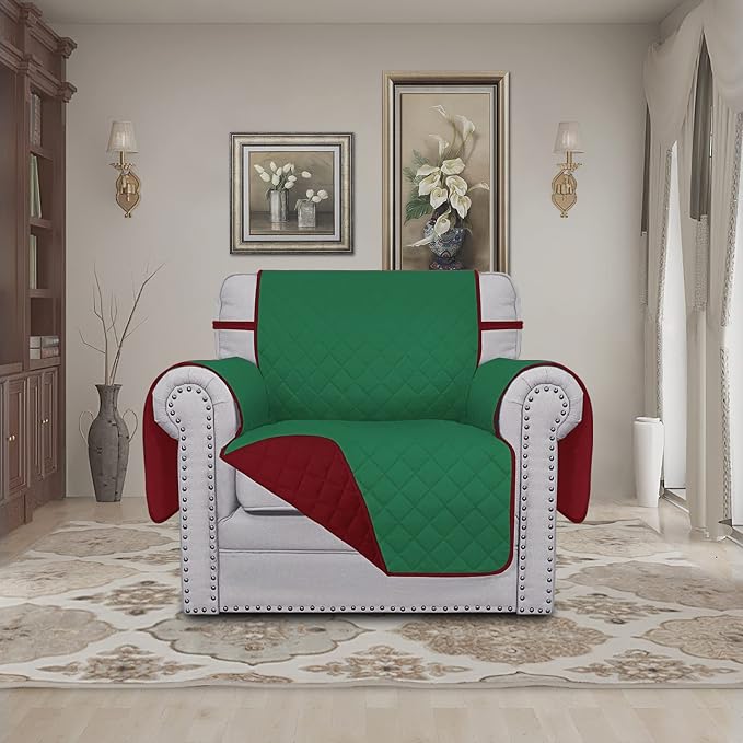 Easy-Going Chair Sofa Slipcover Reversible Sofa Cover Water Resistant Couch - Image 2