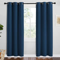 NICETOWN Moroccan Blue Room Darkening Curtains by NICETOWN