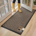 GORILLA GRIP 100% Waterproof All-Season WeatherMAX Doormat, US Designed Natural by GorillaGrip