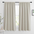 RYB HOME Extra Wide Curtains for Bedroom Living Room 63 inches Long, Thermal by RYBHOME