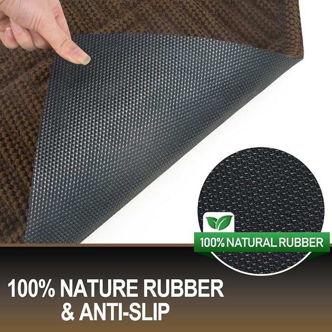Mibao Front Door Mat, Dirt Trapper Welcome Mat - Image 5