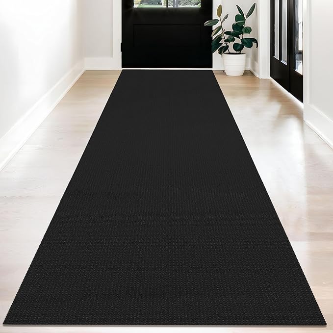 KOZYFLY Long Runners for Hallways 3x12 ft Washable Kitchen Runner Non Slip by KOZYFLY
