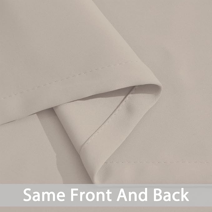 Yakamok Blackout Curtains Room Darkening Thermal Insulated Window Panels - Image 5