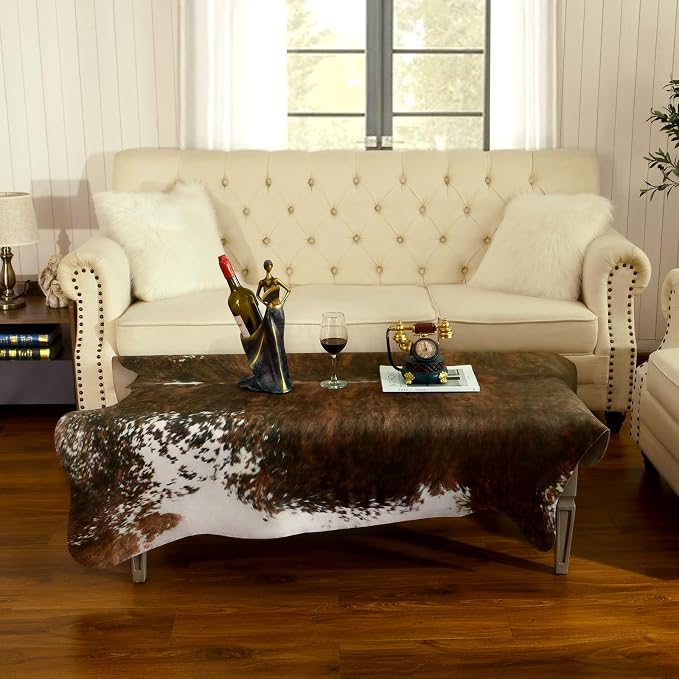 AROGAN 8x10 Faux Cowhide Area Rugs - Image 5
