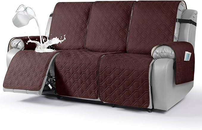 VANSOFY Waterproof Recliner Couch Covers, Sofa Covers 1-Piece Washable by VANSOFYFURNITURECOVERS