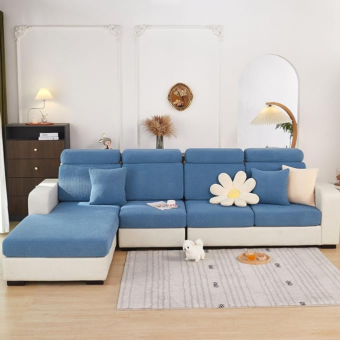 Couch Covers for 3 Cushion Sofa Pet Friendly Couch Cushion Covers Universal - Image 8