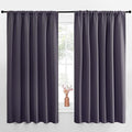 NICETOWN Blackout Curtains for Bedroom, 1 Pair, 62 by 63-inch, Window Treatment by NICETOWN