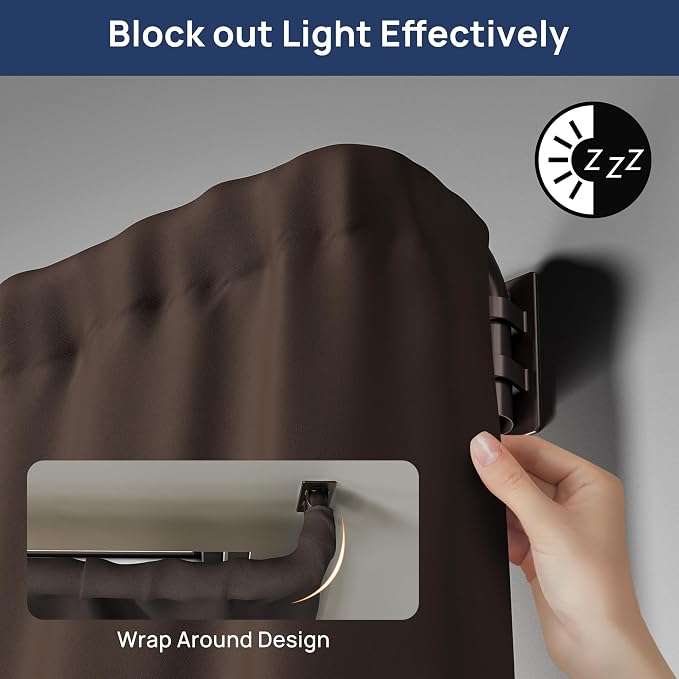 ENJOYBASICS Blackout Curtain rod - Image 3