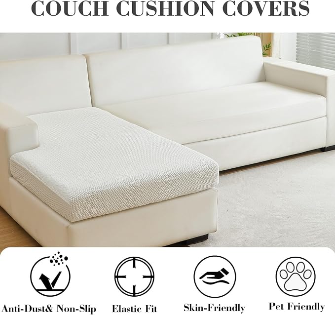 Sofa Covers Couch Covers for Sofa Pet Friendly Couch Cushion Covers Universal - Image 3