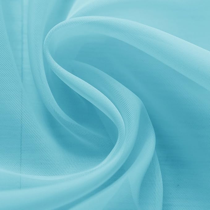 NICETOWN Sheer Curtains for Bedroom Windows 84 inch Length, Grommet Casual - Image 6