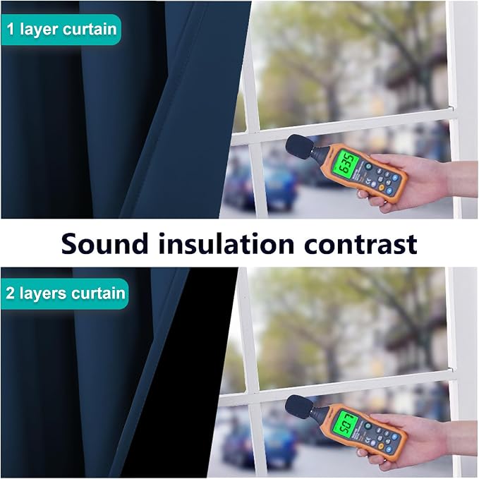 NICETOWN 100% Blackout Curtains - Image 4