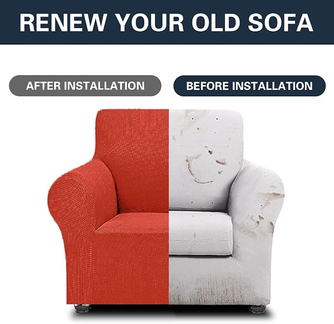 Cupuamon 2026 New Stretch Chair Sofa Slipcovers Couch Cover - Image 5