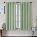 Simplebrand Ava Light Green Blackout Curtains by Simplebrand