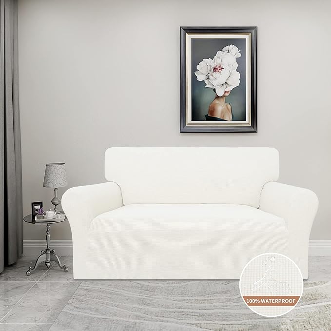 Easy-Going 100% Waterproof Loveseat Couch Cover, Dual Waterproof Sofa Cover - Image 2